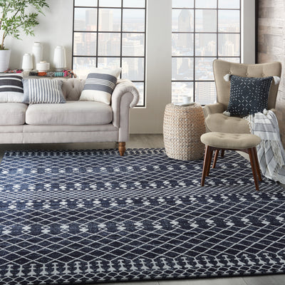 product image for palermo navy grey rug by nourison nsn 099446720092 10 44