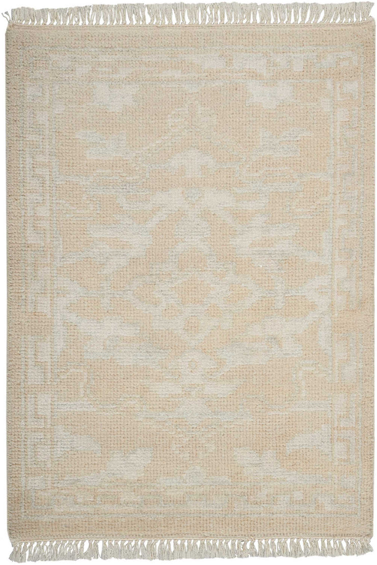 elan hand knotted ivory rug by nourison nsn 099446377630 1