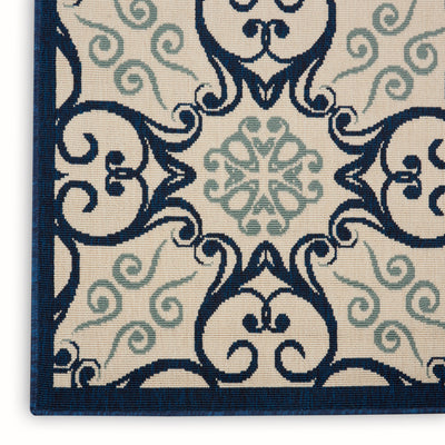 product image for caribbean ivory navy rug by nourison nsn 099446334176 6 89