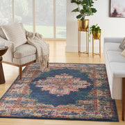 Nourison Home Passion Navy Vintage Rug By Nourison Nsn 099446900746 9
