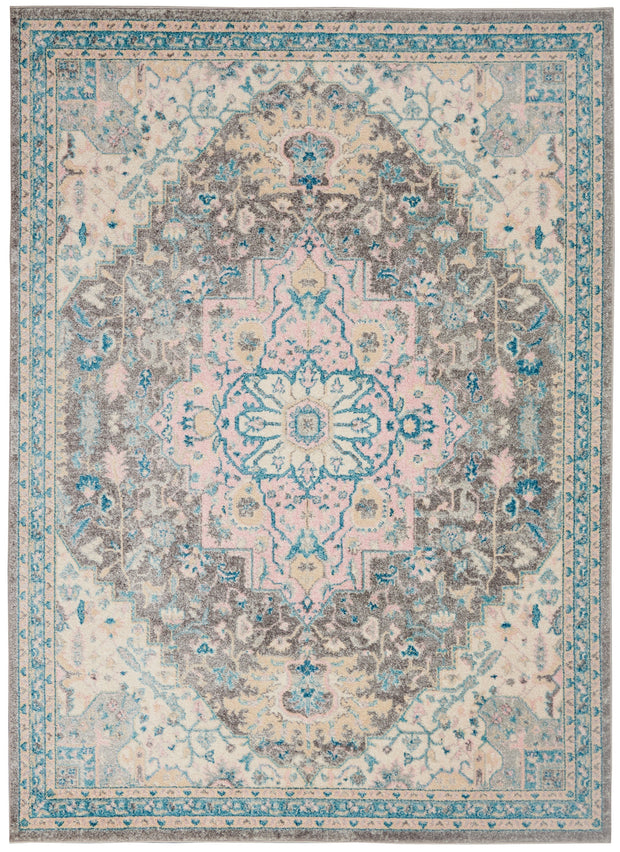 tranquil light grey multicolor rug by nourison nsn 099446485656 1
