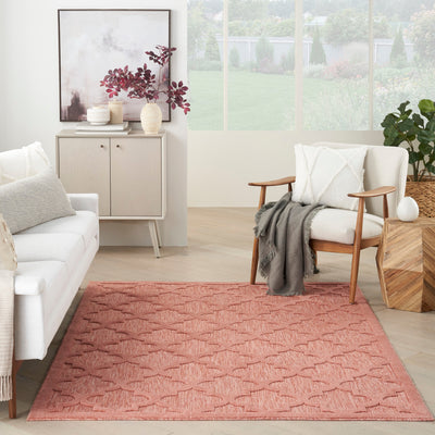 product image for easy care coral orange rug by nourison 99446040688 redo 5 66