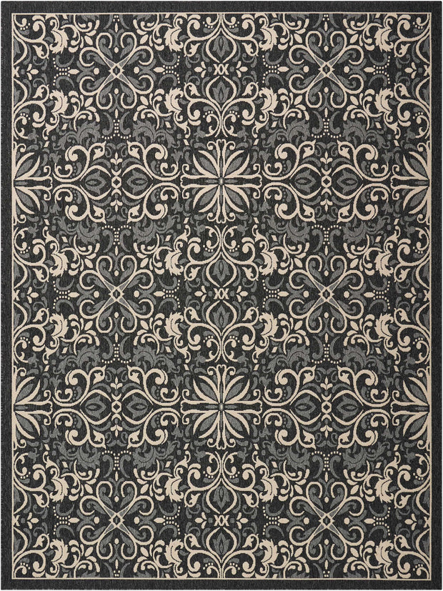 caribbean charcoal rug by nourison nsn 099446374875 1