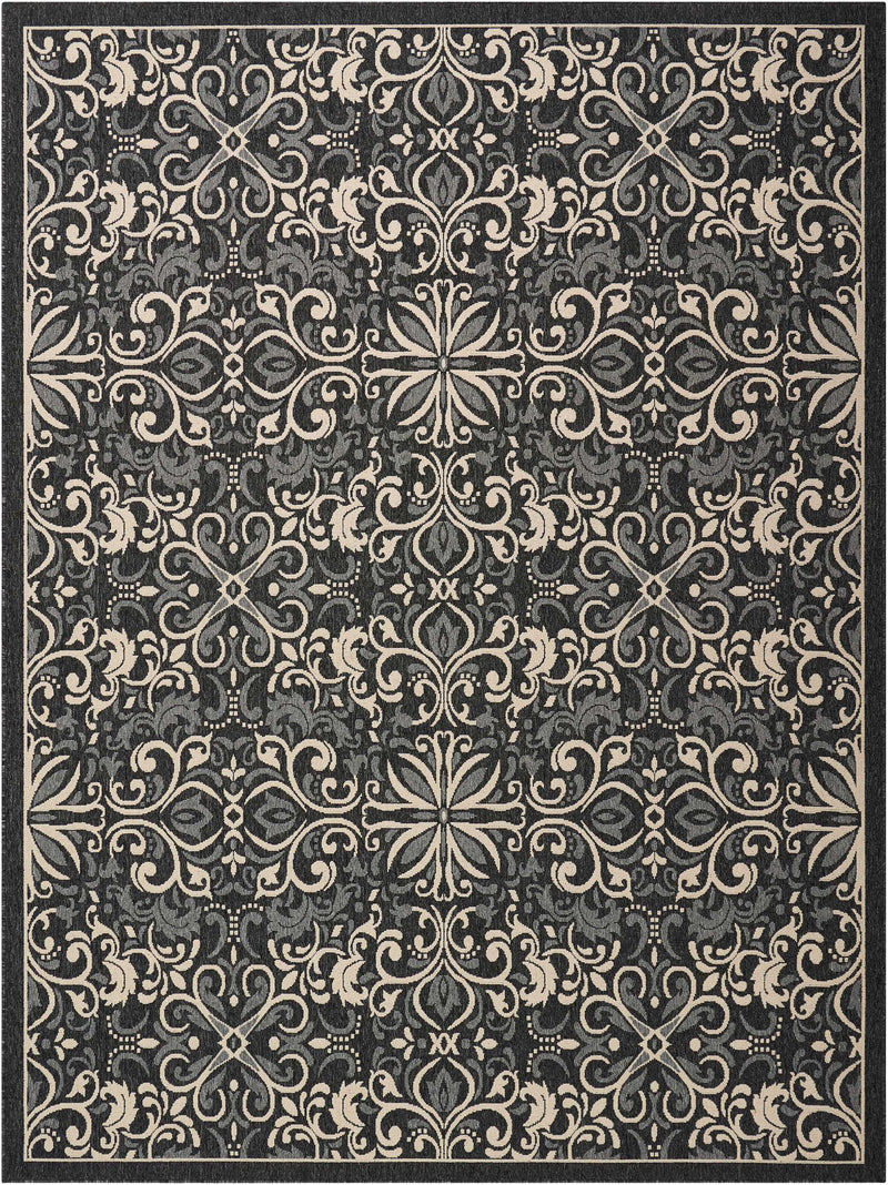 media image for caribbean charcoal rug by nourison nsn 099446374875 1 222