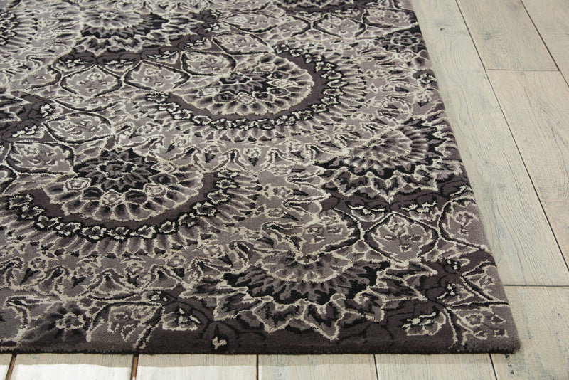 media image for nourison 2000 hand tufted black grey rug by nourison nsn 099446157768 3 258