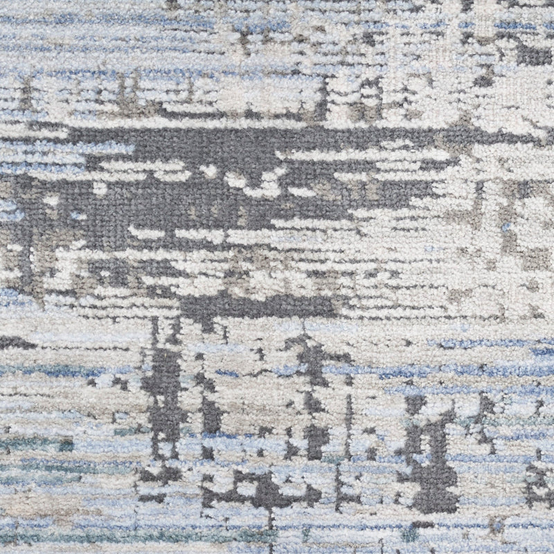 media image for Nourison Home Abstract Hues Blue Grey Modern Rug By Nourison Nsn 099446904546 8 29