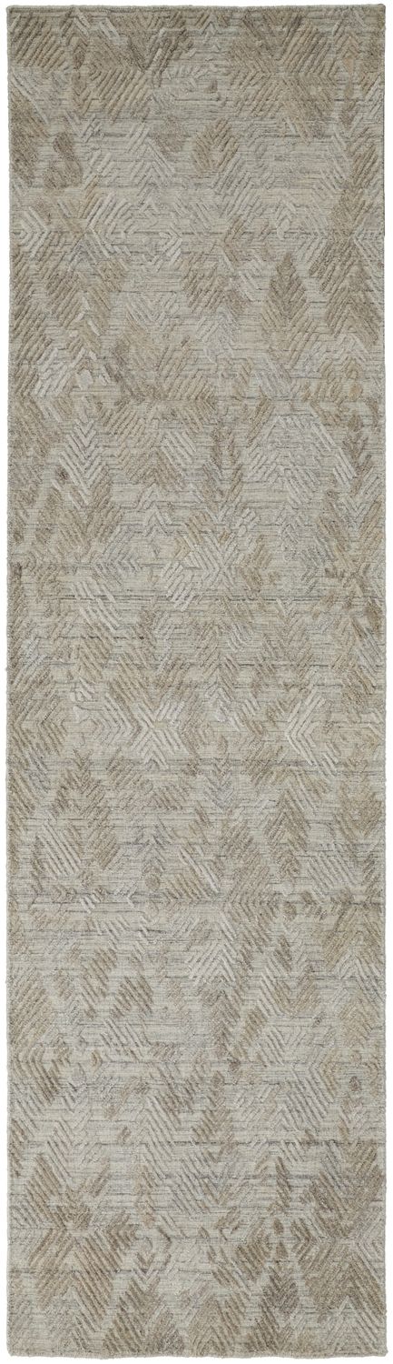 Huntley Gray and Taupe Rug by BD Fine Flatshot Image 1