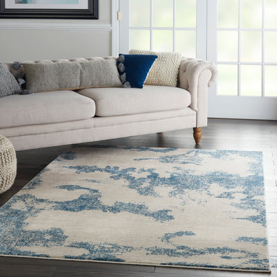 product image for etchings ivory light blue rug by nourison nsn 099446718334 9 52