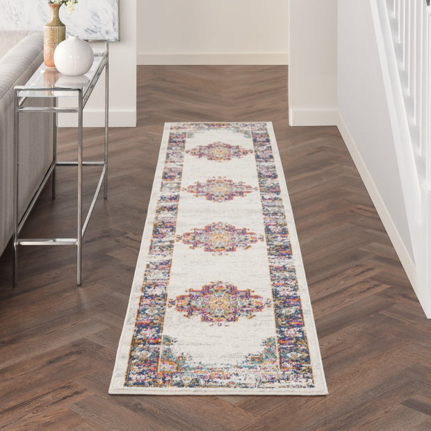 Nourison Home Passion Ivory Blue Vintage Rug By Nourison Nsn 099446900777 10