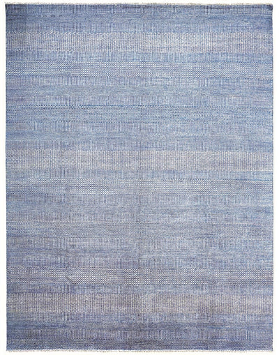 product image for Caldecott Hand Knotted Cobalt Blue and Gray Rug by BD Fine Flatshot Image 1 43