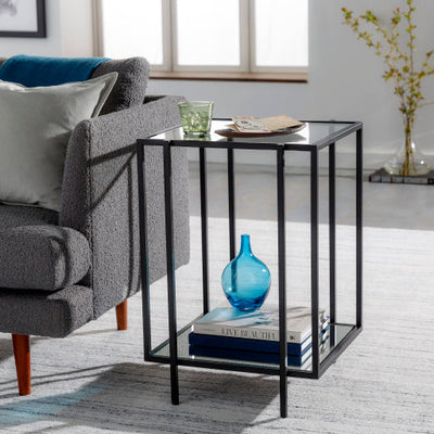 product image for Alecsa Chrome End Table Roomscene Image 14