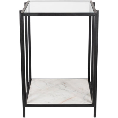 product image for Alecsa Chrome End Table Front Image 71