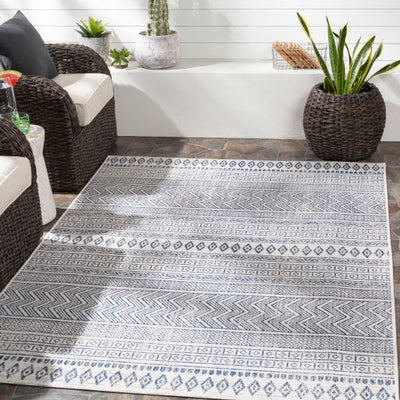 product image for Eagean Indoor/Outdoor Denim Rug Roomscene Image 87