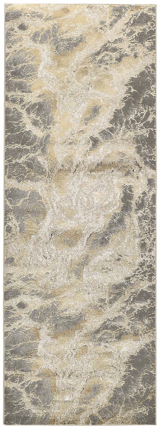 media image for Tripoli Gray and Beige Rug by BD Fine Flatshot Image 1 25