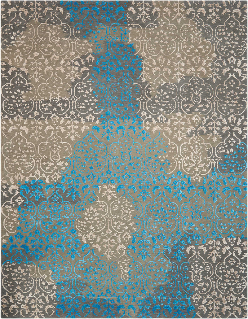 media image for opaline hand tufted charcoal rug by nourison nsn 099446362360 1 294