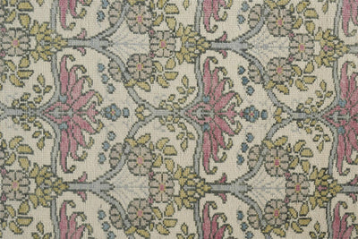 product image for Bennet Hand Knotted Gray and Pink Rug by BD Fine Texture Image 1 34