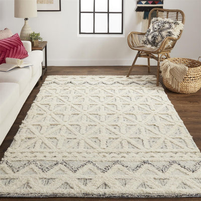 product image for Elika Hand Tufted Ivory Rug by BD Fine Roomscene Image 1 19