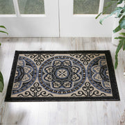 caribbean ivory charcoal rug by nourison nsn 099446375025 7