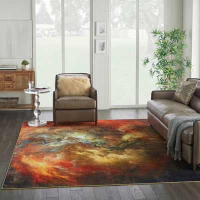 product image for le reve red multicolor rug by nourison 99446494801 redo 5 56
