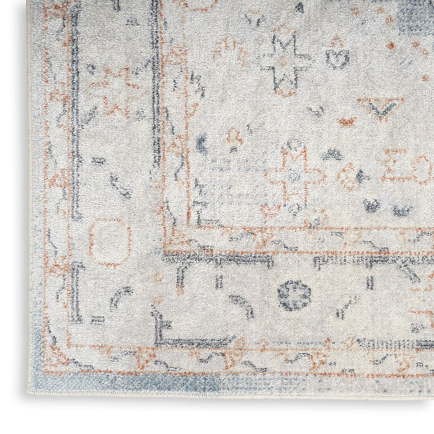 astra machine washable light blue rug by nourison nsn 099446124708 4