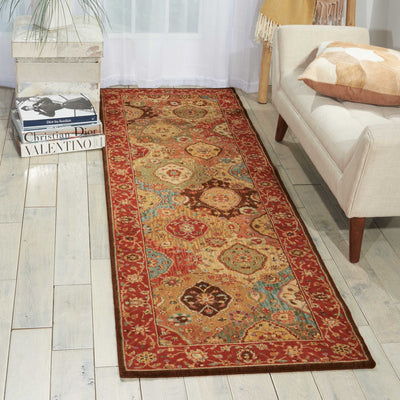 product image for living treasures multicolor rug by nourison nsn 099446669834 7 34