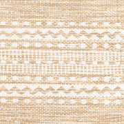 Ethan Cotton Cream Pillow Texture Image
