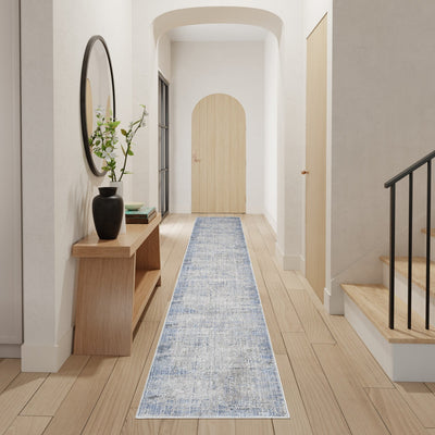 product image for Nourison Home Abstract Hues Blue Grey Modern Rug By Nourison Nsn 099446904546 10 35