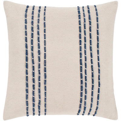 product image for Emilio Cotton Cream Pillow Flatshot Image 16