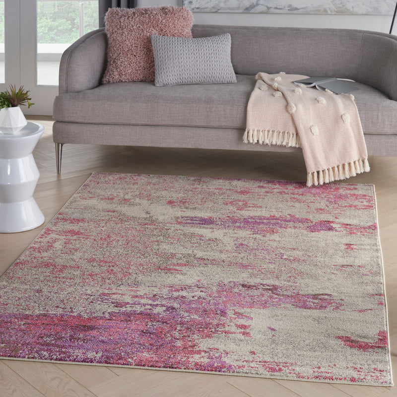 media image for celestial ivory pink rug by nourison 99446742612 redo 5 231