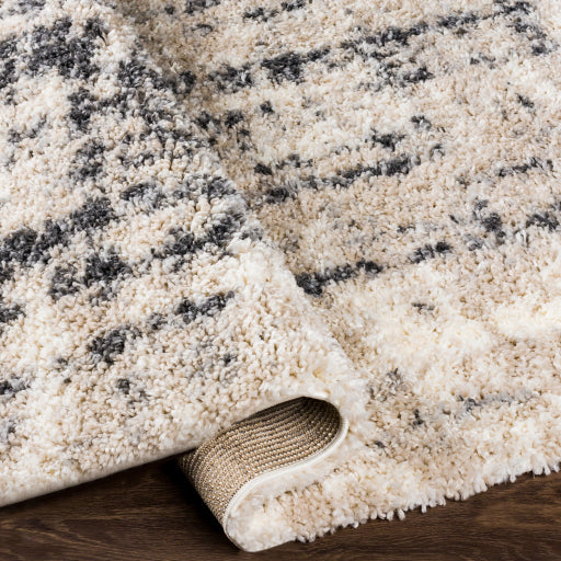 media image for Eskimo Shag Beige Rug Fold Image 267