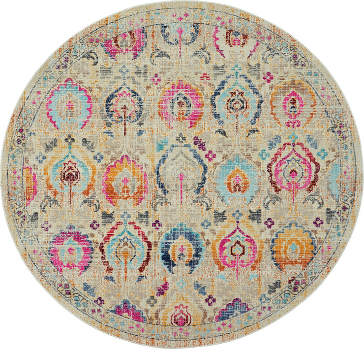 vintage kashan ivory multicolor rug by nourison 99446455628 redo 2