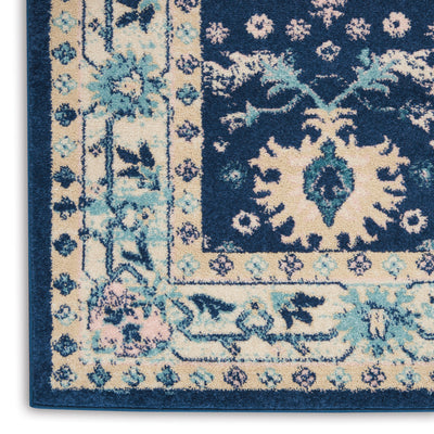 product image for tranquil navy ivory rug by nourison nsn 099446489456 5 48