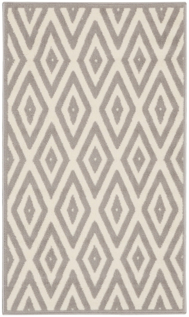 grafix white grey rug by nourison 99446810267 redo 1