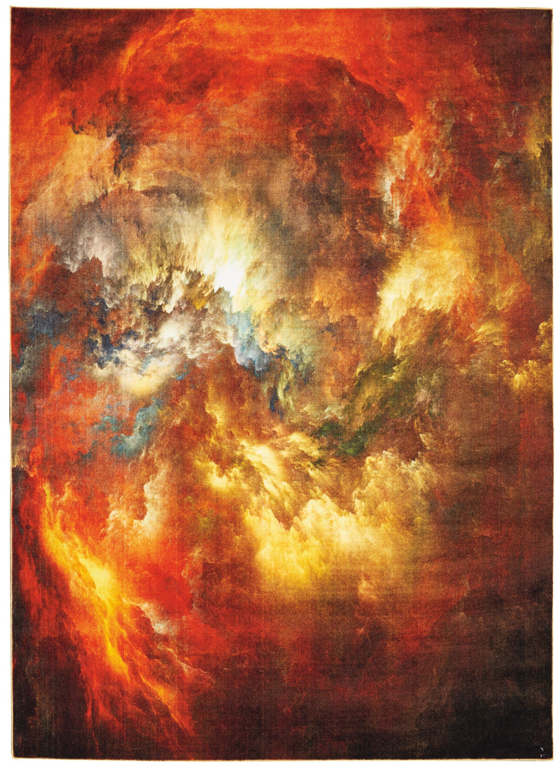 media image for le reve red multicolor rug by nourison 99446494801 redo 1 231