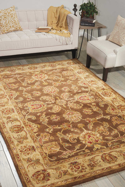 product image for jaipur hand tufted brown rug by nourison nsn 099446583345 6 33