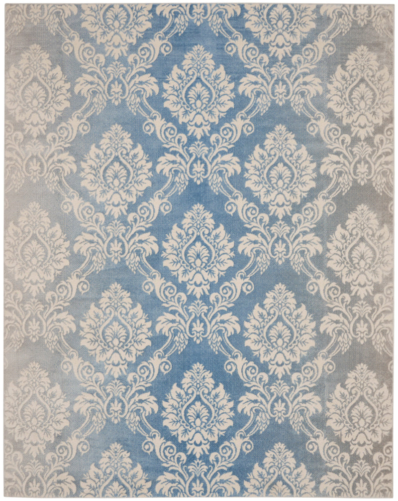 media image for elation ivory blue rug by nourison 99446839909 redo 1 261