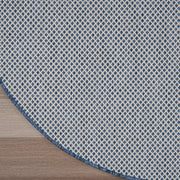 Nourison Home Courtyard Ivory Blue Modern Rug By Nourison Nsn 099446161444 10