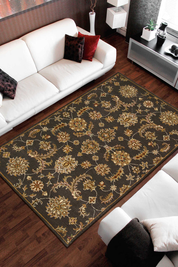india house hand tufted charcoal rug by nourison nsn 099446102843 6