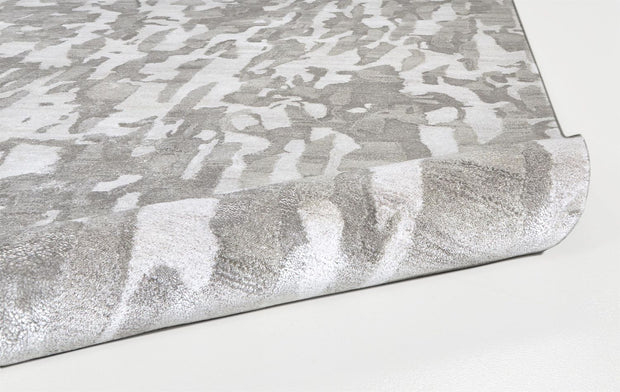 Orwell Hand Tufted Gray and Silver Rug by BD Fine Roll Image 1