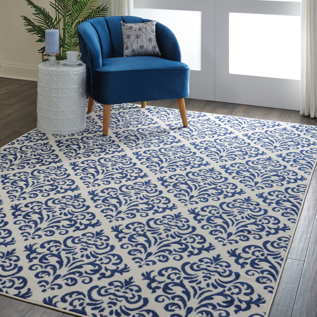 grafix white blue rug by nourison 99446039699 redo 7