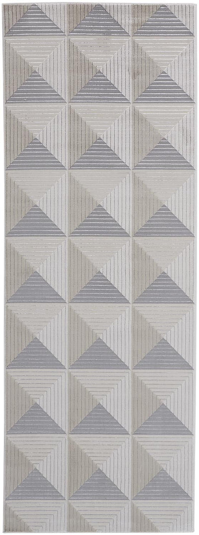 product image for Orin Gray and Silver Rug by BD Fine Flatshot Image 1 41