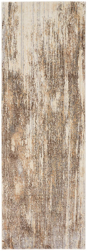 Parker Ivory and Brown Rug by BD Fine Flatshot Image 1