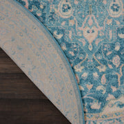tranquil ivory turquoise rug by nourison nsn 099446485748 5
