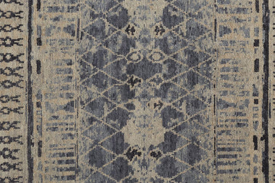 product image for Scottsdale Hand Knotted Blue and Tan Rug by BD Fine Texture Image 1 81