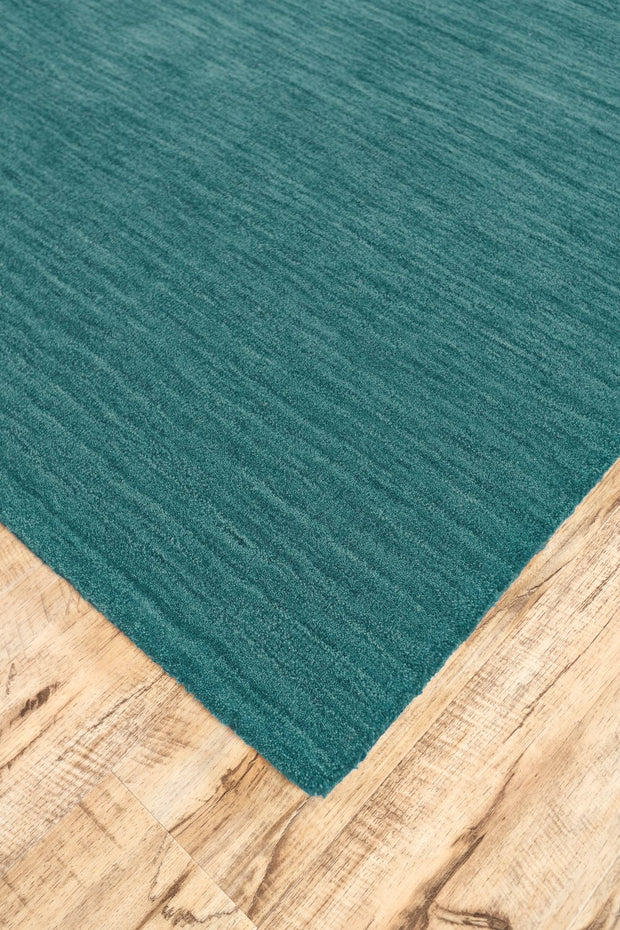 Celano Hand Woven Teal and Teal Rug by BD Fine Corner Image 1