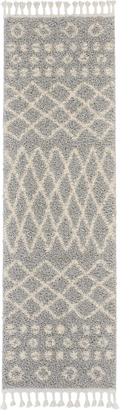 product image for moroccan shag silver rug by nourison nsn 099446462329 2 82