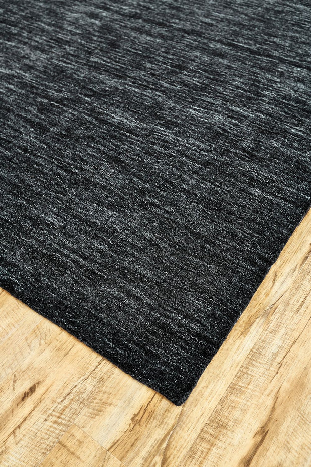 Celano Hand Woven Black and Gray Rug by BD Fine Corner Image 1