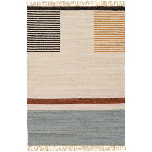 media image for Fulham Cotton Khaki Rug Flatshot Image 21