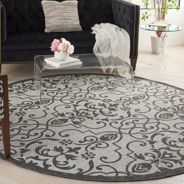 country side ivory charcoal rug by nourison 99446808257 redo 6