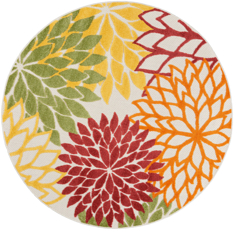 media image for aloha red multi colored rug by nourison 99446829566 redo 2 294
